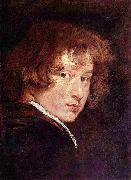 Anthony Van Dyck Jugendliches Selbstportrat oil painting artist